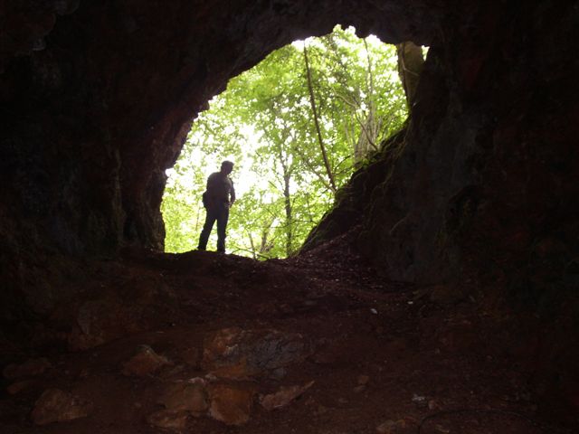 Entrée de grotte
