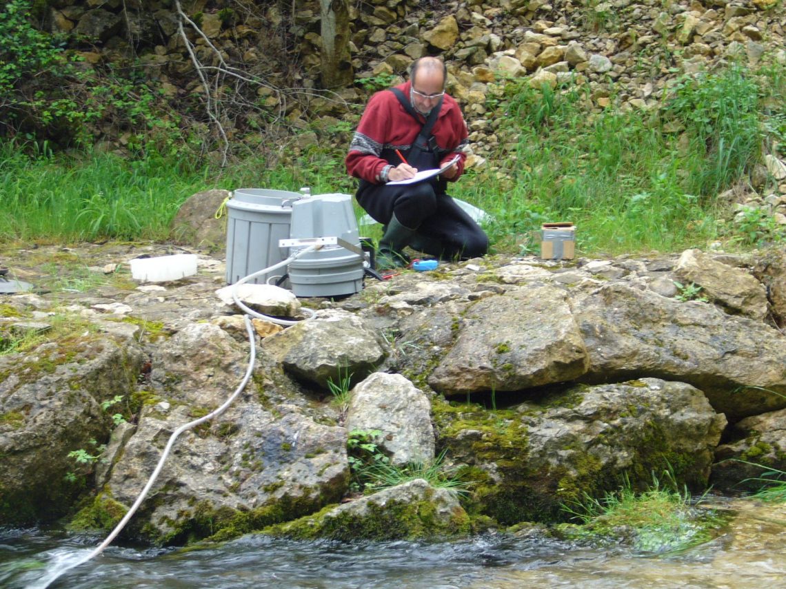 Prélèvement d'eau